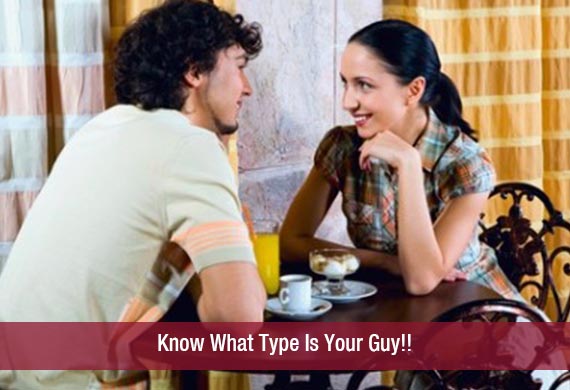 Know What Type Is Your Guy!!