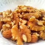 almonds and walnuts