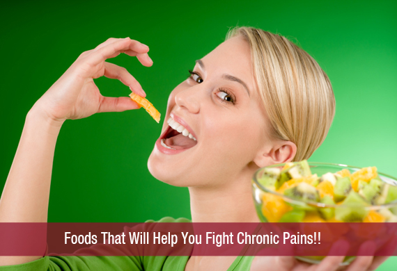 Foods That Will Help You Fight Chronic Pains!!