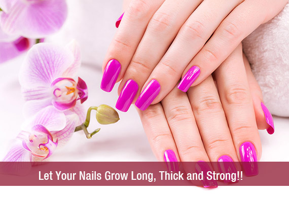 Let Your Nails Grow Long, Thick and Strong!!