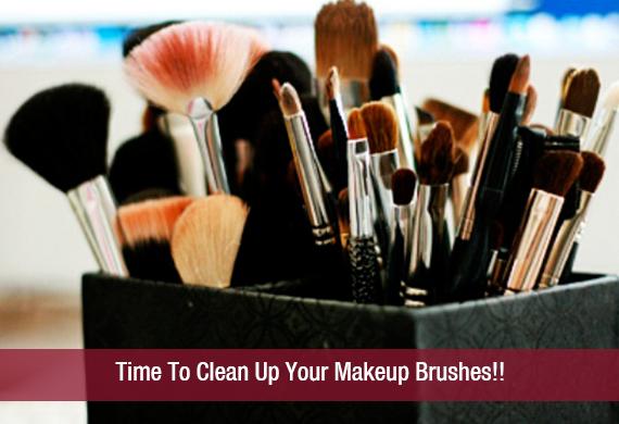 Time To Clean Up Your Makeup Brushes!!