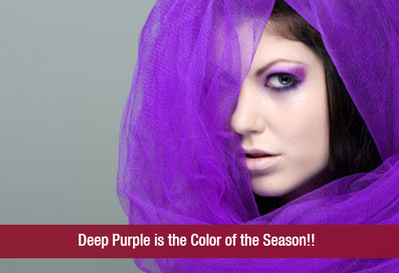 Deep Purple is the Color of the Season!!