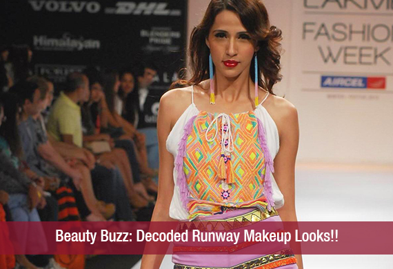 Beauty Buzz Decoded Runway Makeup Looks!!