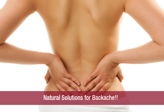 Natural Solutions for Backache!!
