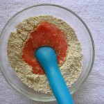 Tomato and oatmeal mask!!