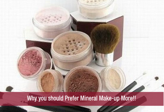 Why you should Prefer Mineral Make-up More!!