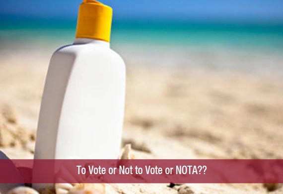 To Vote or Not to Vote or NOTA