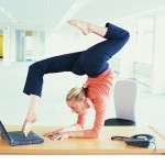 stretching