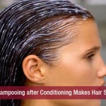Does Shampooing after Conditioning Makes Hair Shinier