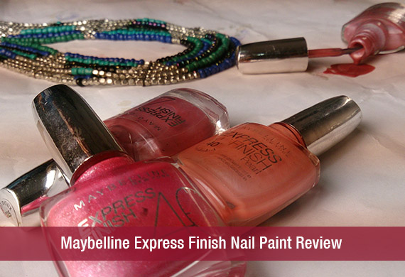 Maybelline Express Finish Nail Paint Review