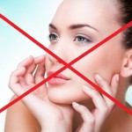 do not touch your face  when having pimples
