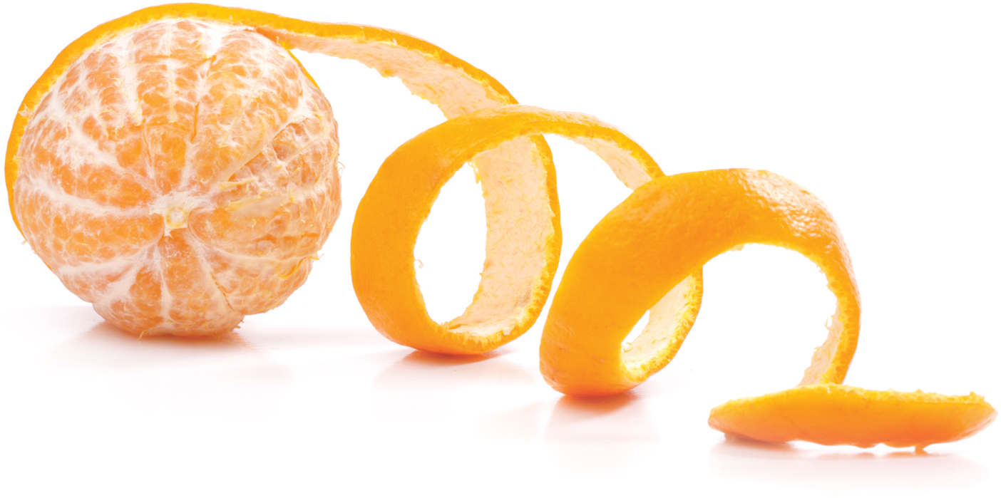 Orange peel