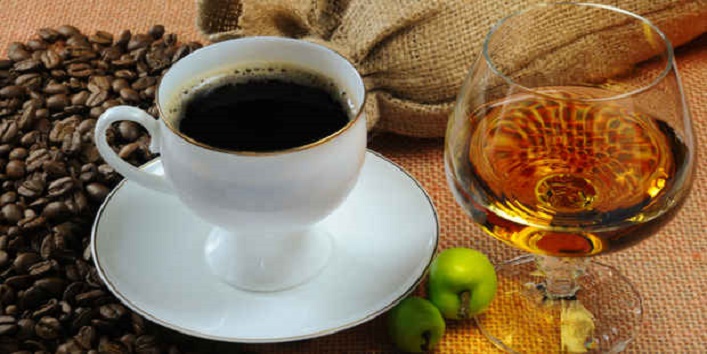 coffee  alcohol