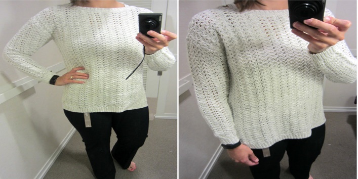boatneck sweater