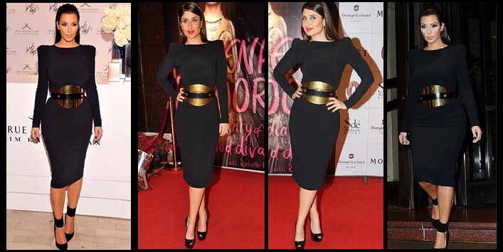 Kareena Kapoor and Kim Kardashian in Tom Ford