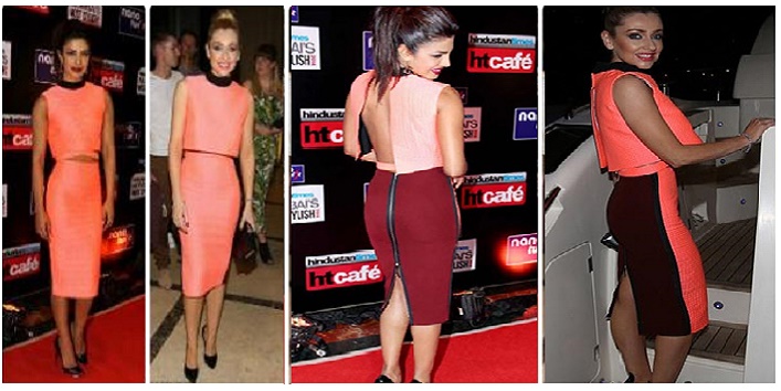 Priyanka Chopra and Gemma Merna in Victoria Beckham
