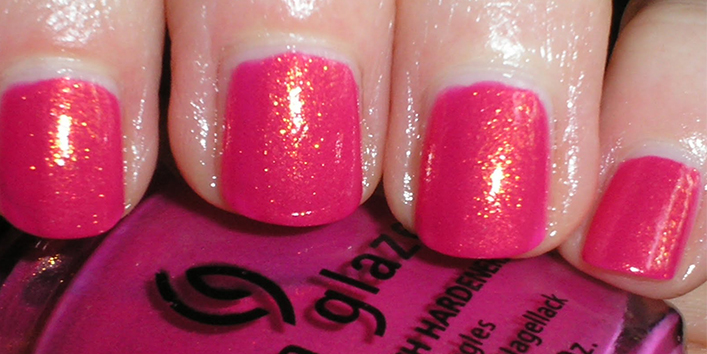 Glass-flecked