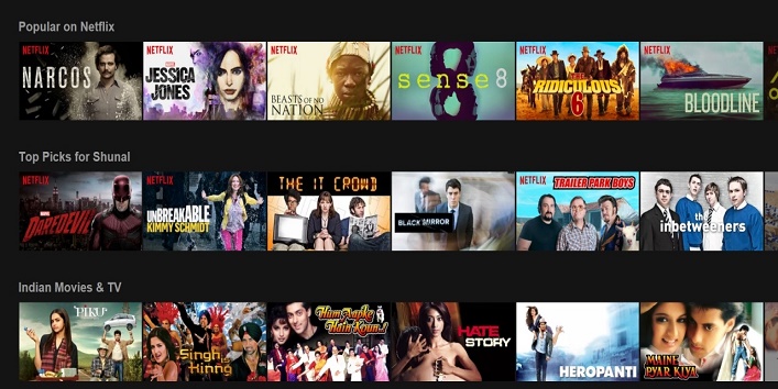 netflix india