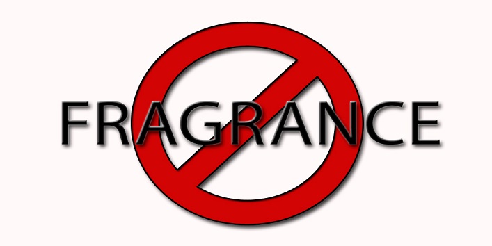 No Fragrance Sign