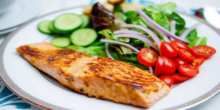 salmon dish