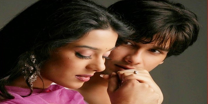 Shahid Kapoor with Amrita